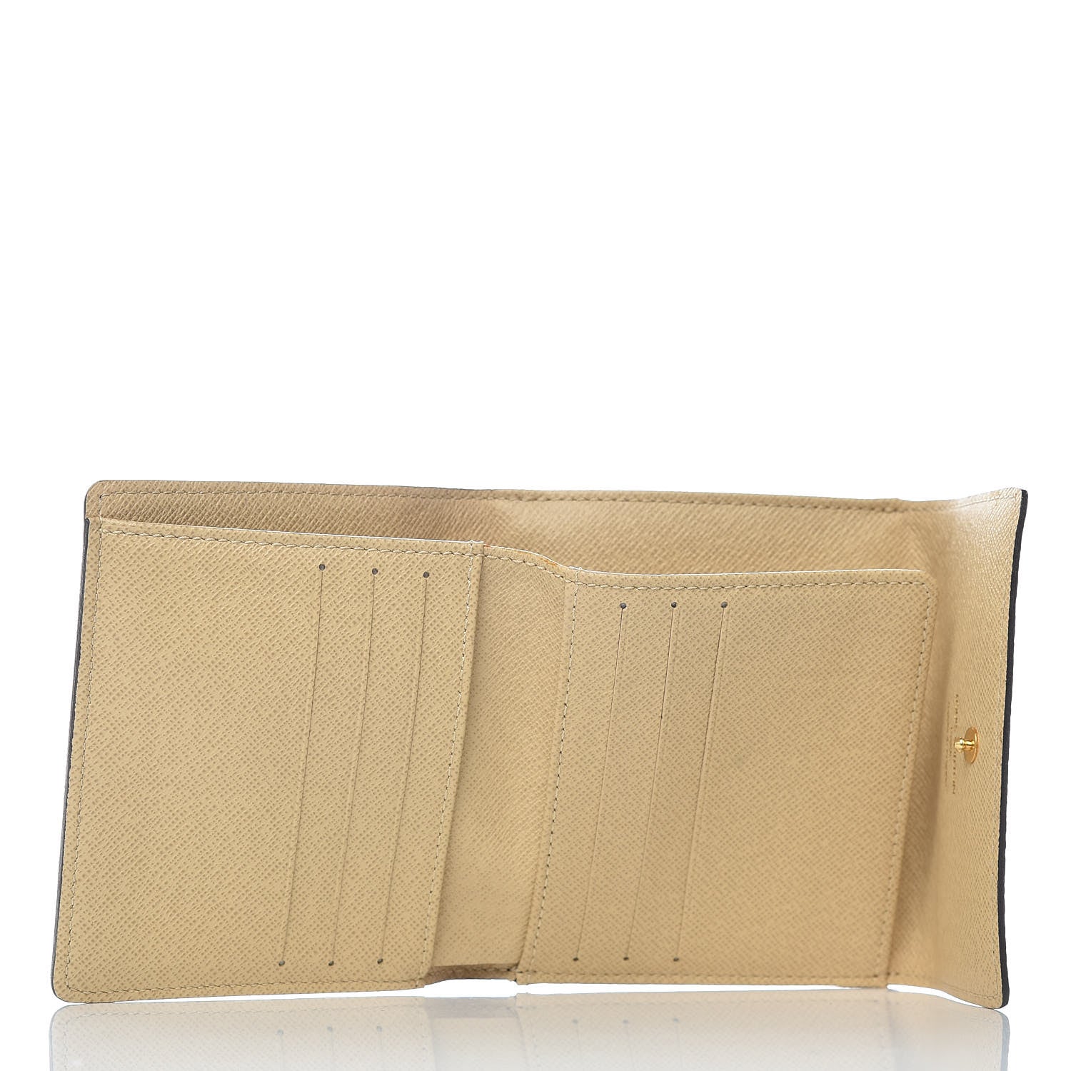 Louis Vuitton Monogram Dentelle Elise Wallet Gold 7 of 9