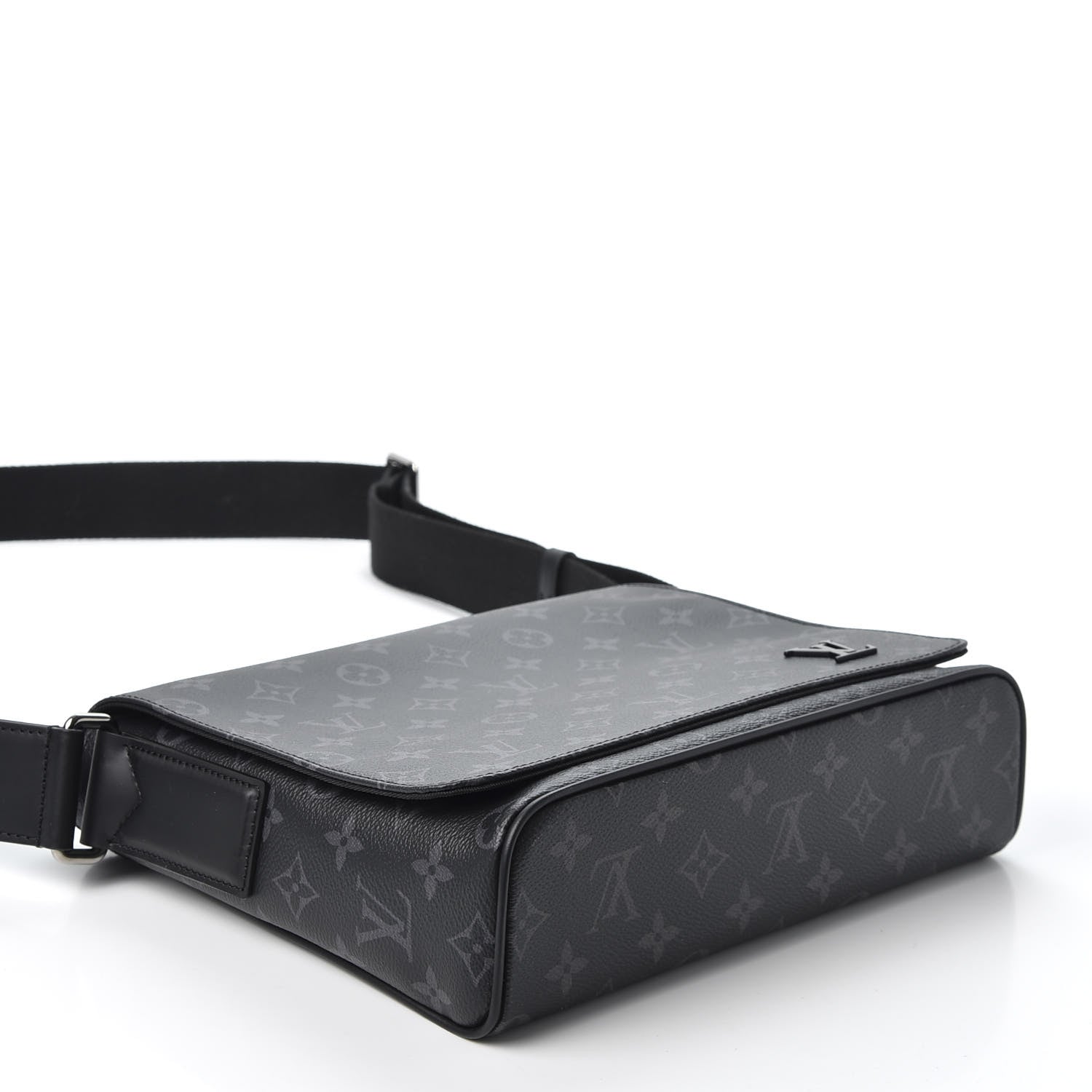 Louis Vuitton Monogram Eclipse District PM Black 3 of 9
