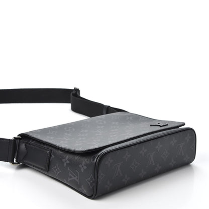 Louis Vuitton Monogram Eclipse District PM Black 3 of 9