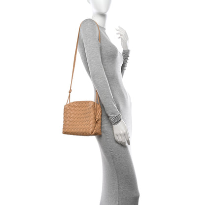 Bottega Veneta Nappa Intrecciato Small Loop Camera Bag Almond 2 of 13