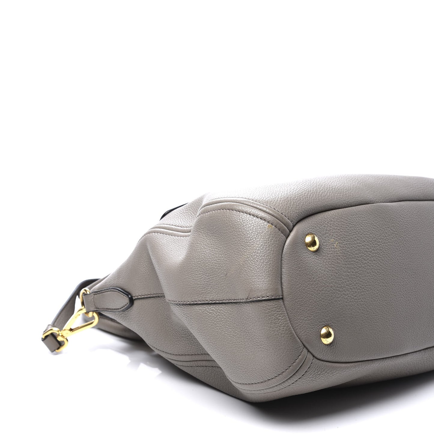 Vitello Phenix Shoulder Bag Argilla