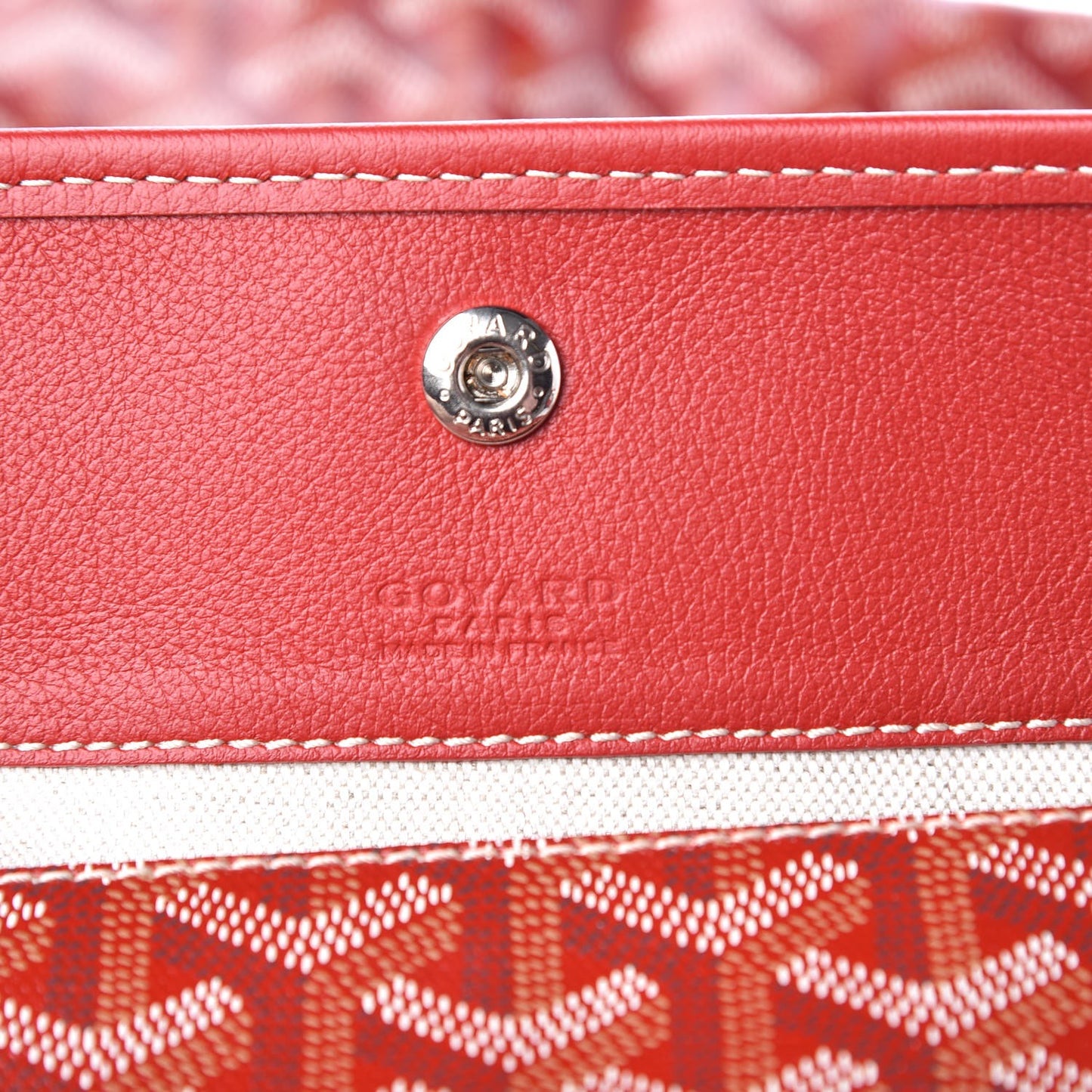 Goyardine Saint Louis GM Red
