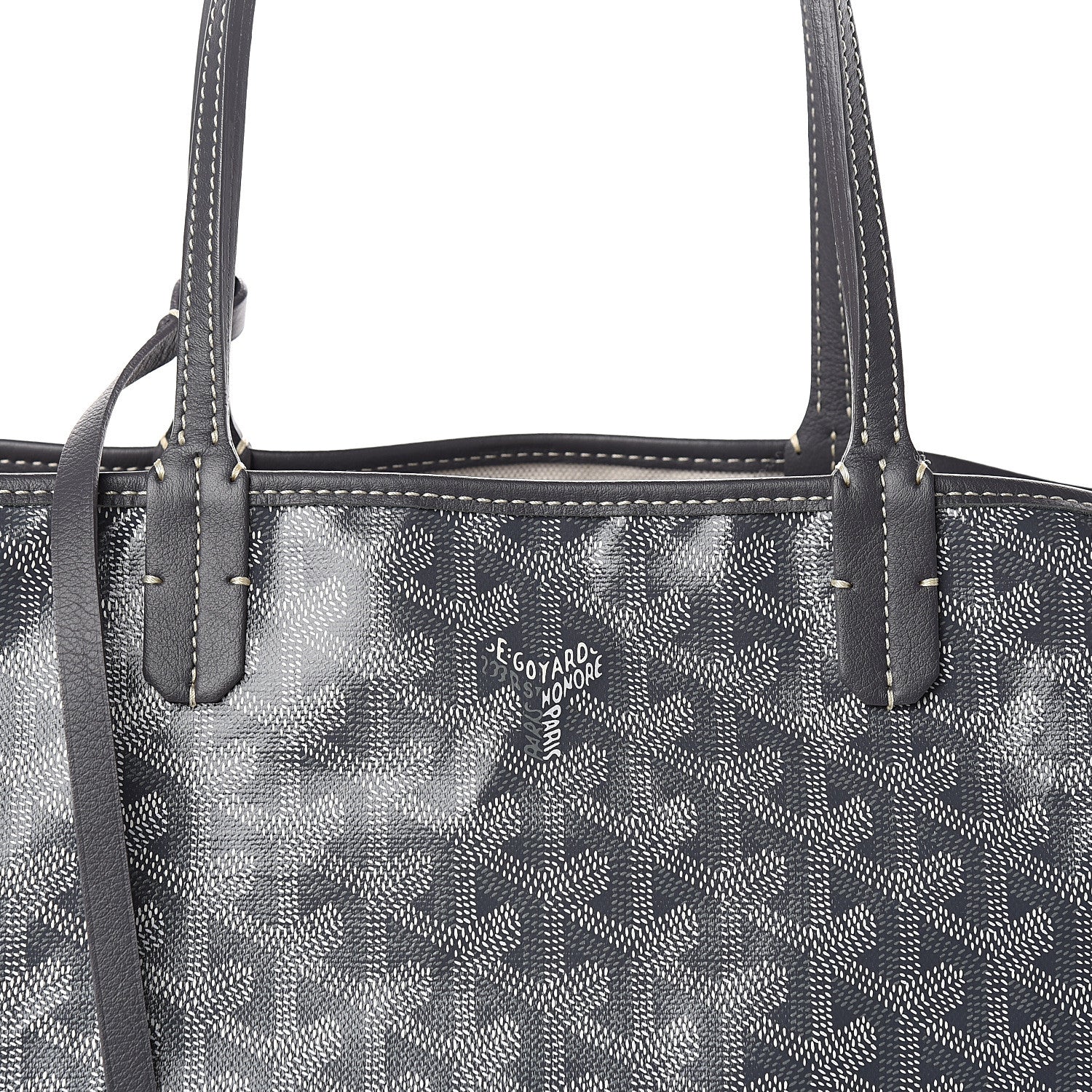 Goyard Goyardine Saint Louis PM Grey 7 of 7