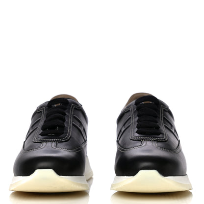 Hermes Calfskin Womens Quick Sneakers 38 Black 2 of 19