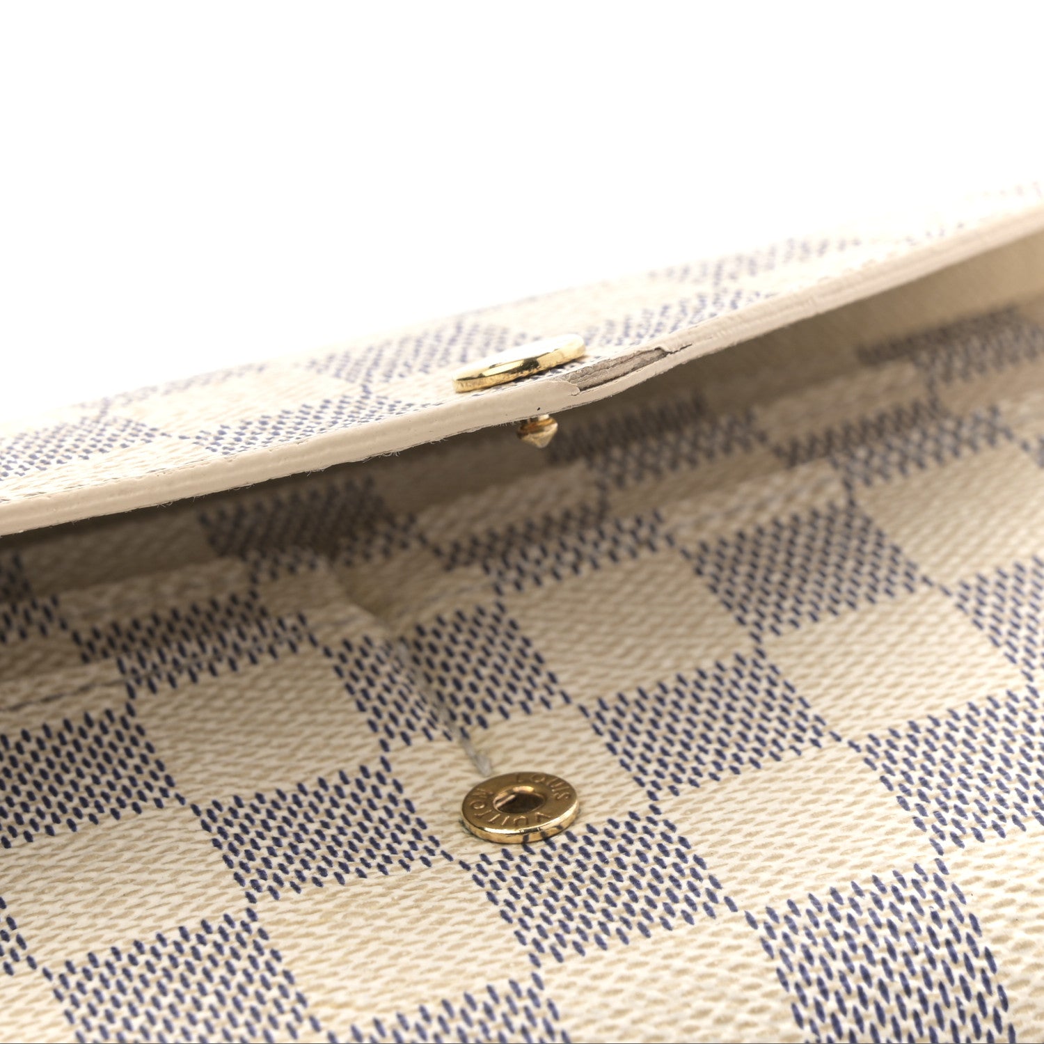 Louis Vuitton Damier Azur Sarah Wallet NM 9 of 9