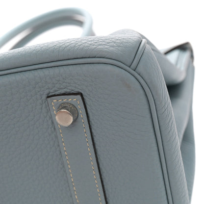 Hermes Togo Birkin 35 Bleu Lin 13 of 15