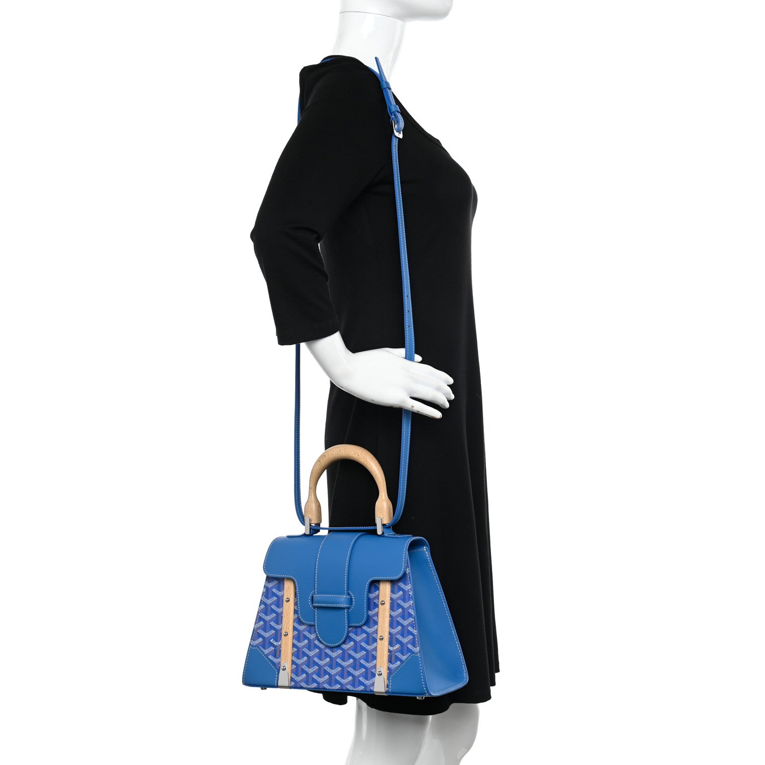 Goyard Goyardine Saigon PM Light Blue 2 of 11