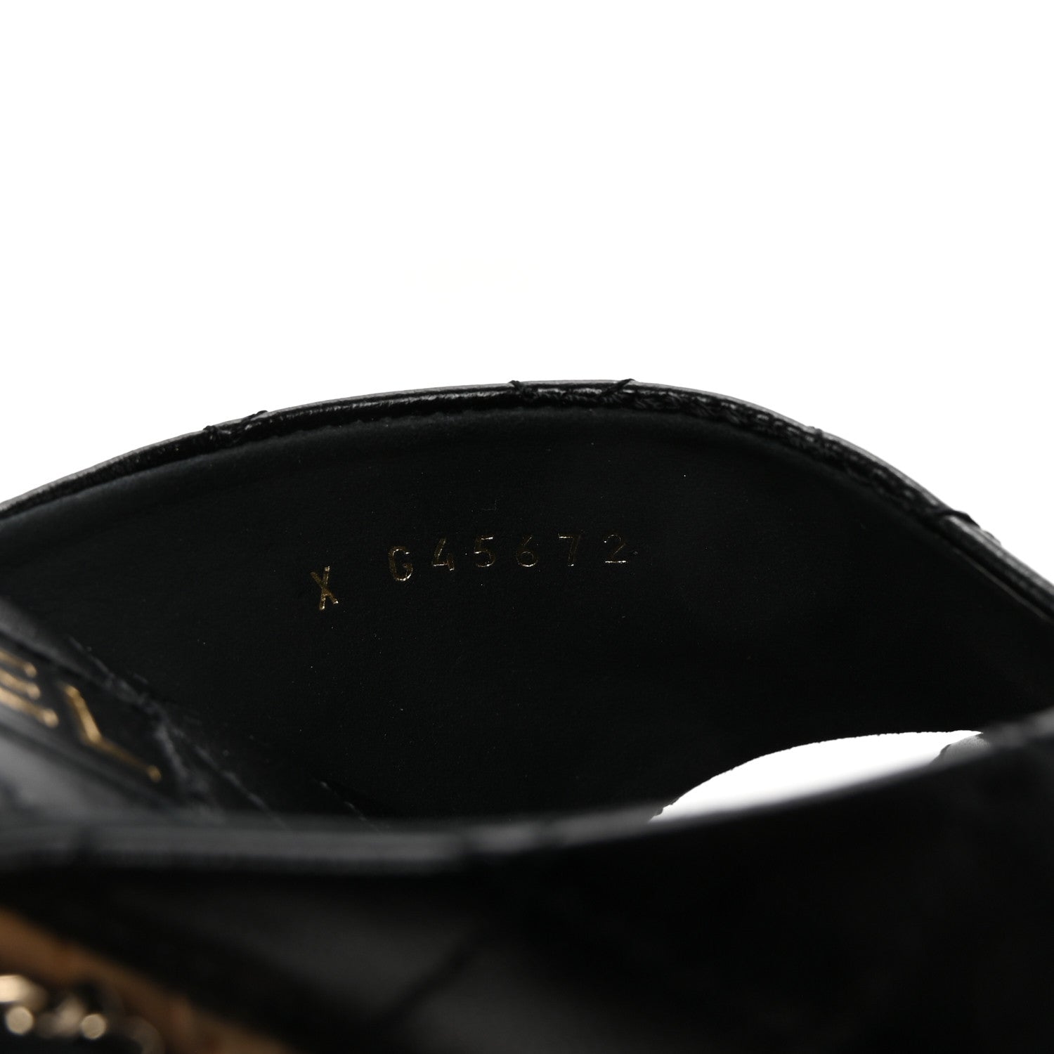 Chanel Lambskin Quilted Chain CC Sandals 40 Black 9 of 9
