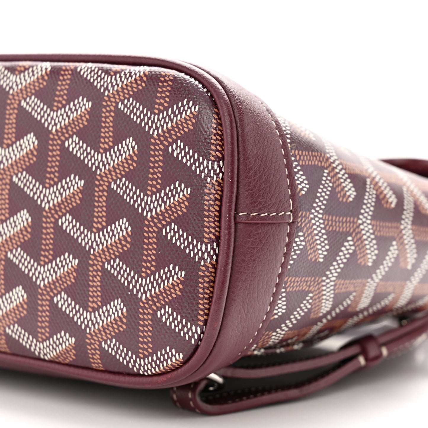 Goyardine Calfskin Mini Alpin Backpack Bordeaux