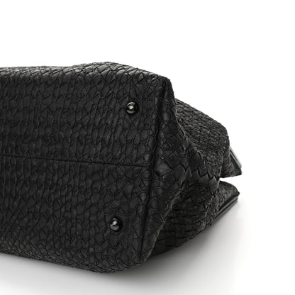 Bottega Veneta Nappa Intrecciato Stitched Tote Black 9 of 9