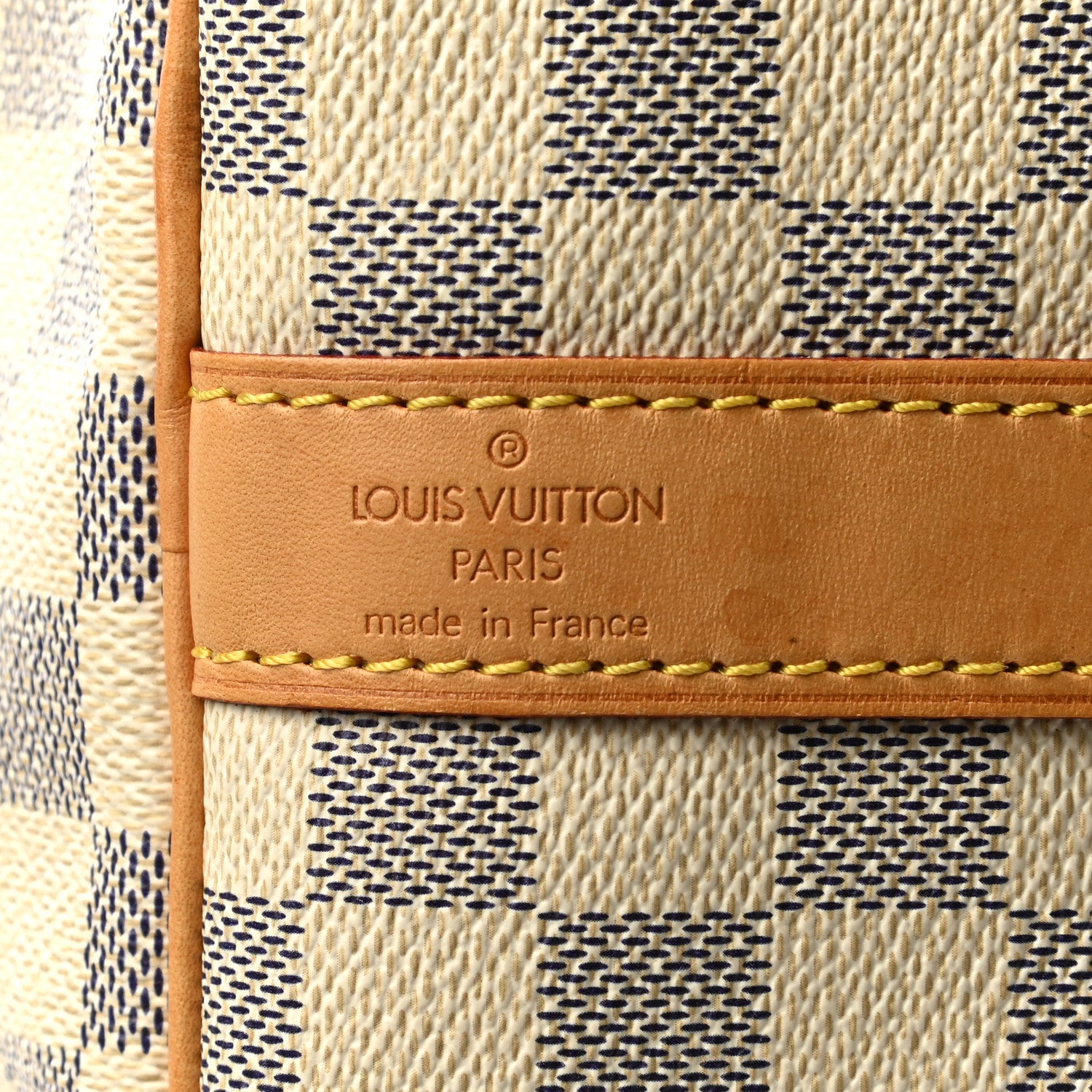Louis Vuitton Damier Azur Keepall Bandouliere 55 6 of 11
