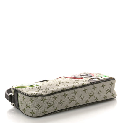 Louis Vuitton Mini Monogram Conte de Fees Mushroom Pochette Kaki 4 of 9