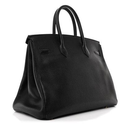 Hermes Ardennes Birkin 35 Black 3 of 12
