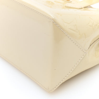 Louis Vuitton Vernis Wilshire PM Blanc Corail 9 of 9