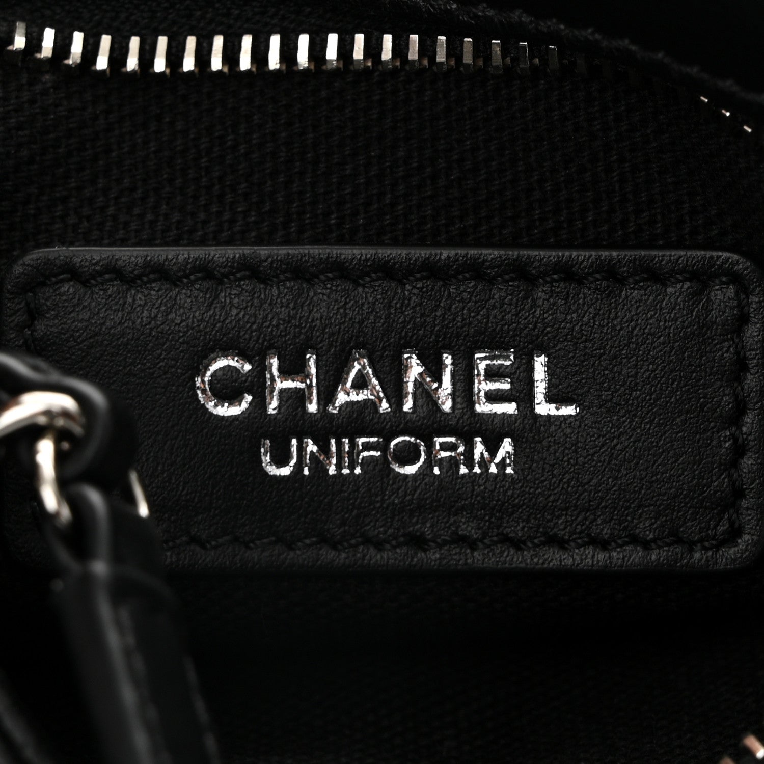 Chanel Lambskin Quilted Crossbody Bag Black 6 of 11
