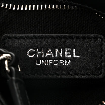 Chanel Lambskin Quilted Crossbody Bag Black 6 of 11