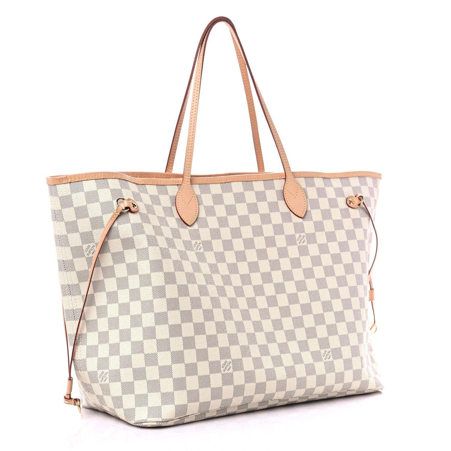 Louis Vuitton Damier Azur Neo Neverfull GM Rose Ballerine 3 of 12