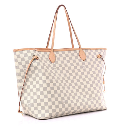 Louis Vuitton Damier Azur Neo Neverfull GM Rose Ballerine 3 of 12
