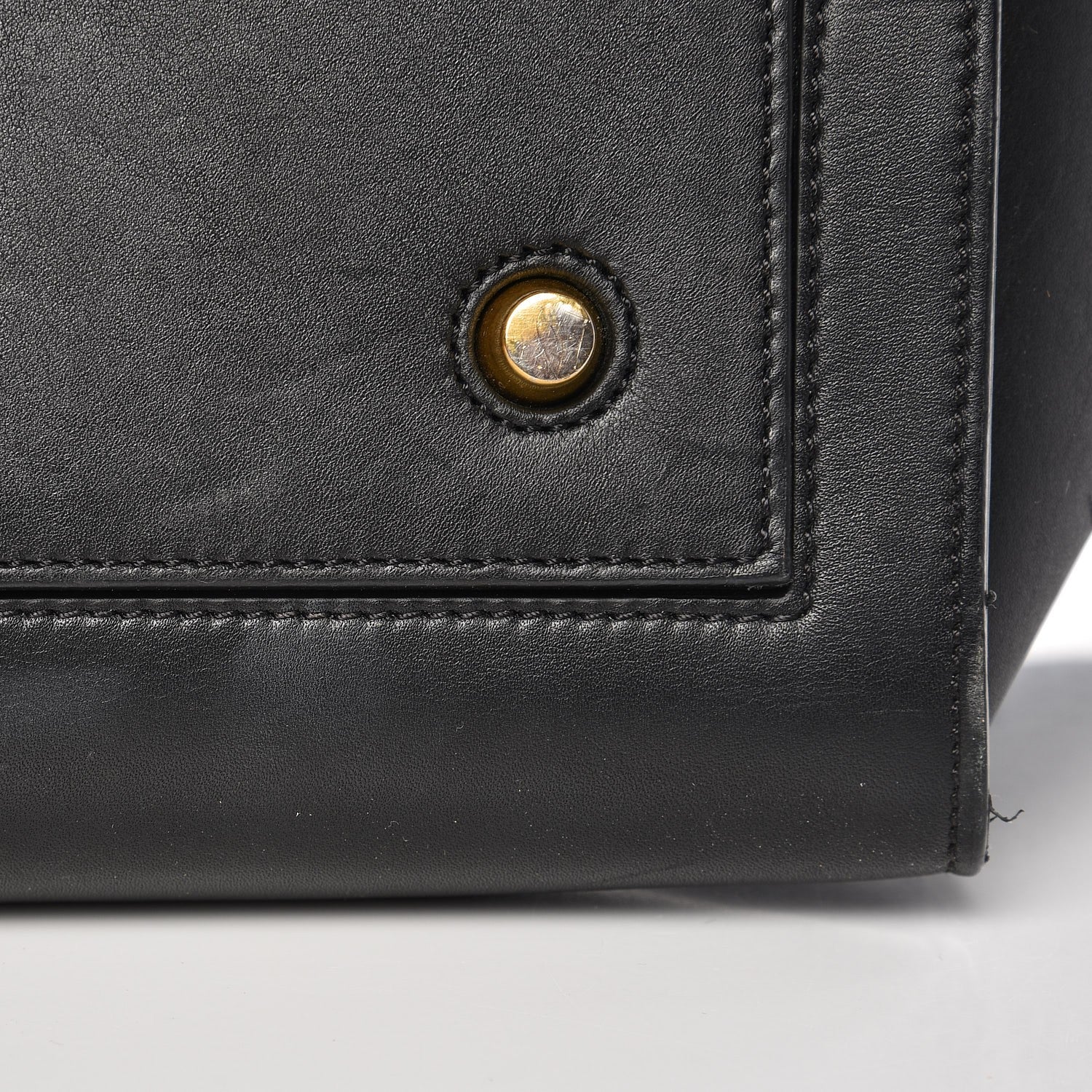 Celine Smooth Calfskin Small Tie Knot Tote Black 8 of 18