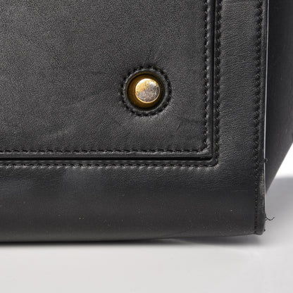 Celine Smooth Calfskin Small Tie Knot Tote Black 8 of 18