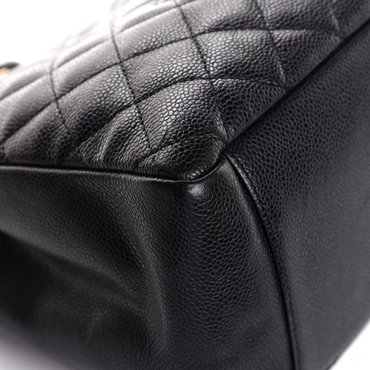 Chanel Caviar Quilted Grand Shopping Tote GST Black 8 of 11
