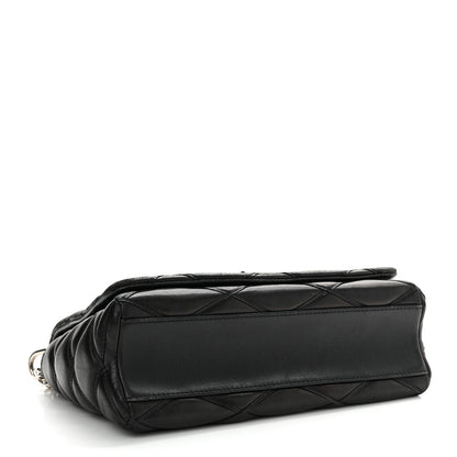 Louis Vuitton Lambskin Malletage GO-14 MM Black 4 of 16