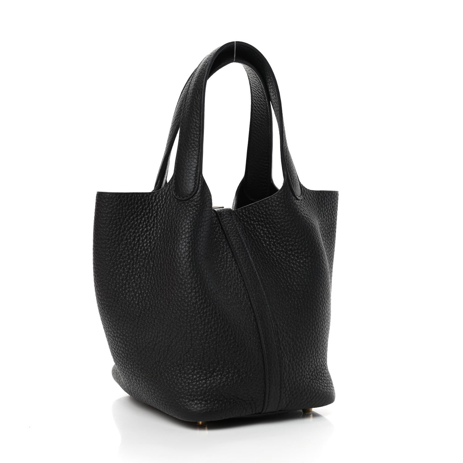Hermes Taurillon Clemence Picotin Lock 18 PM Black 2 of 4
