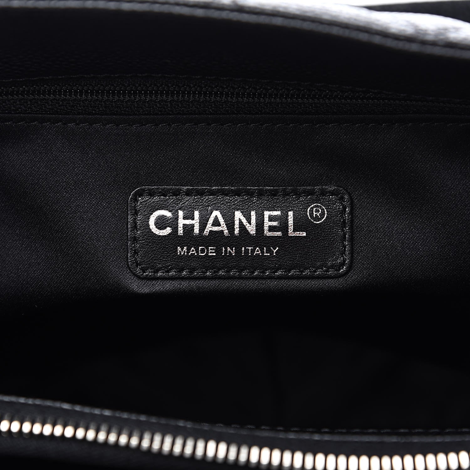 Chanel Caviar Quilted Grand Shopping Tote GST Black 6 of 10