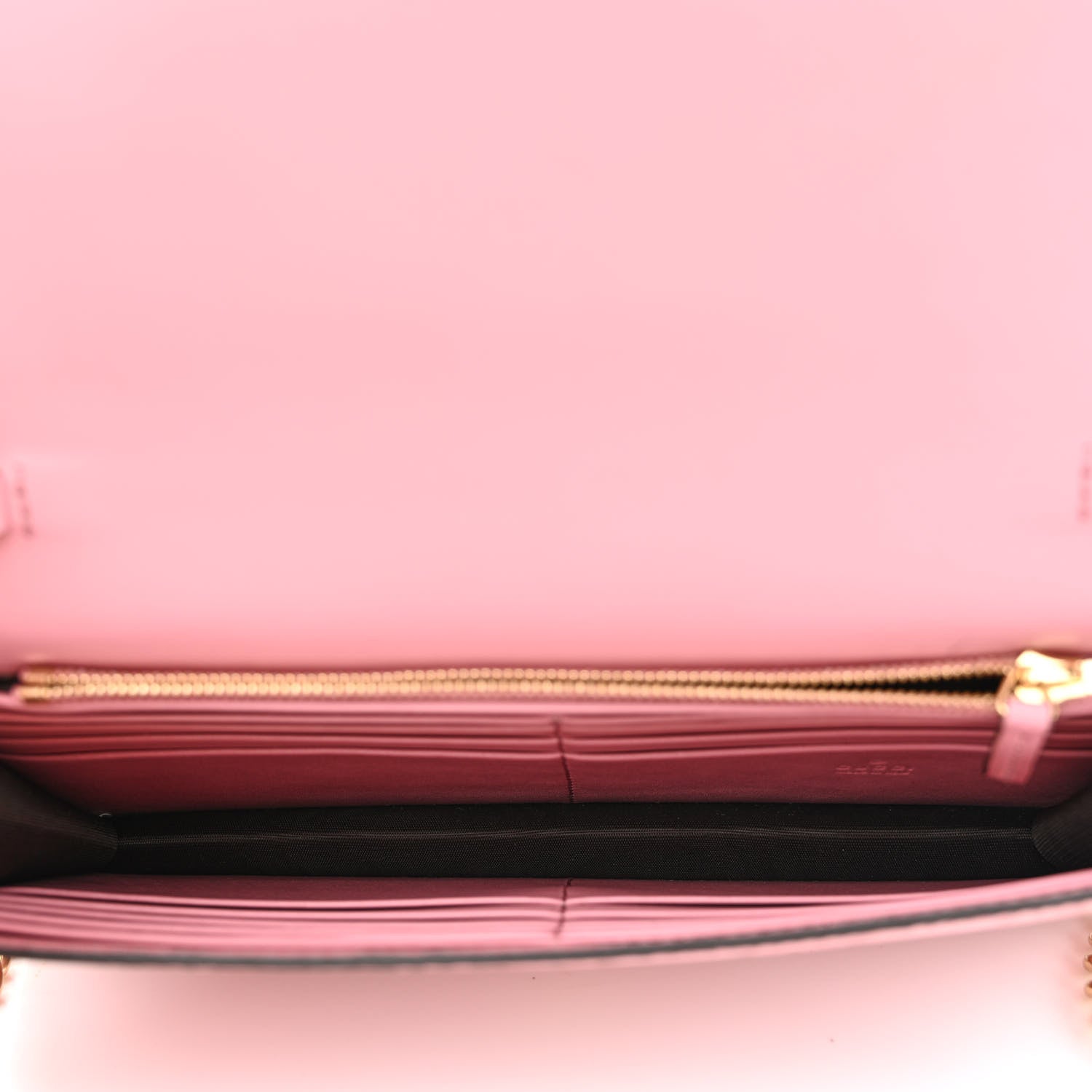 Gucci Guccissima Icon Chain Wallet Carmine Rose 5 of 10