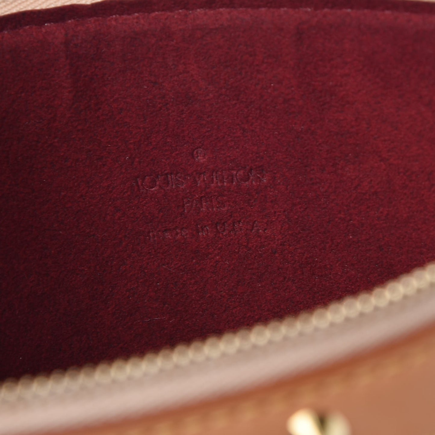 Monogram Multicolor Pochette Accessories White