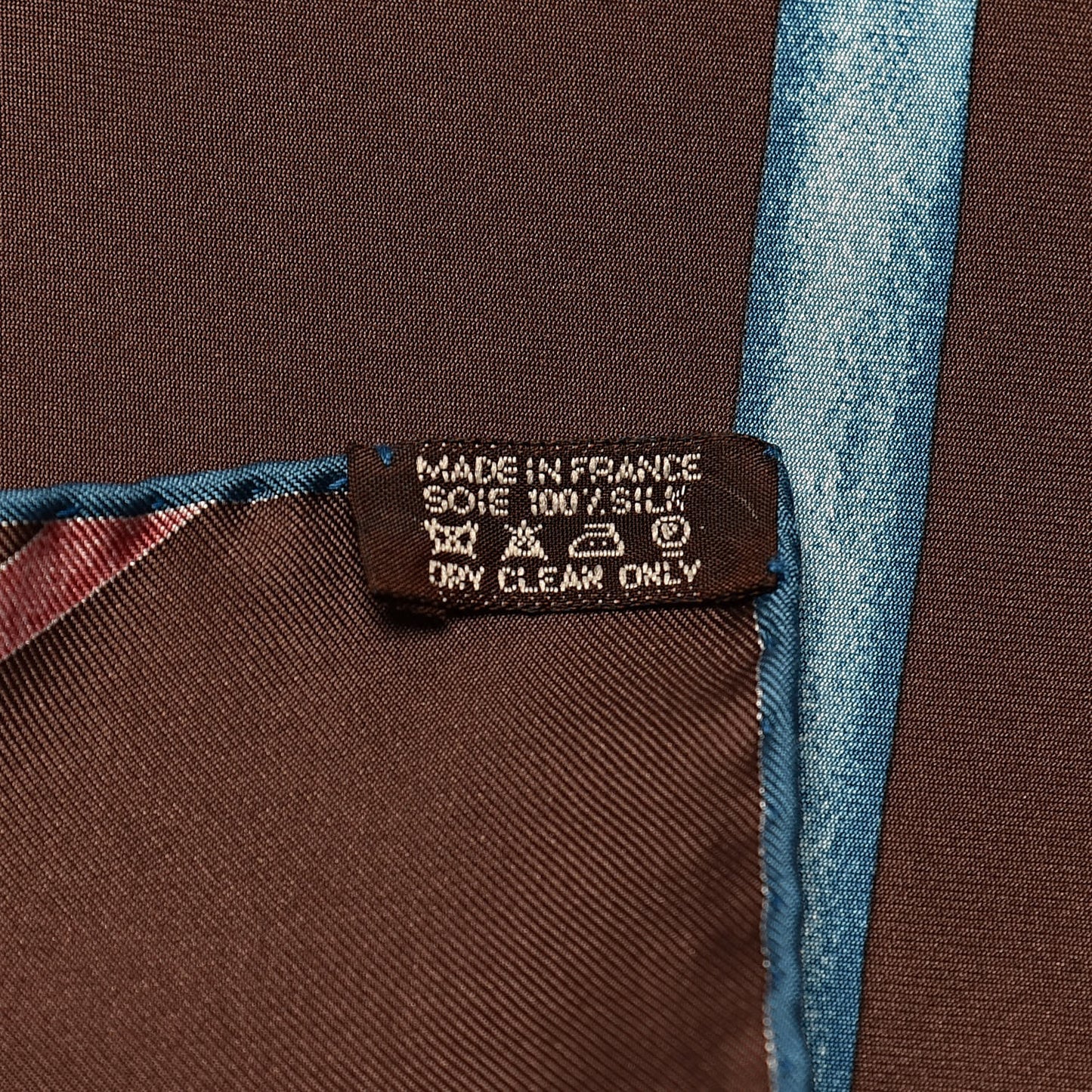 Silk Attrape Tes Reves Scarf 90 Chocolat Ardoise Taupe