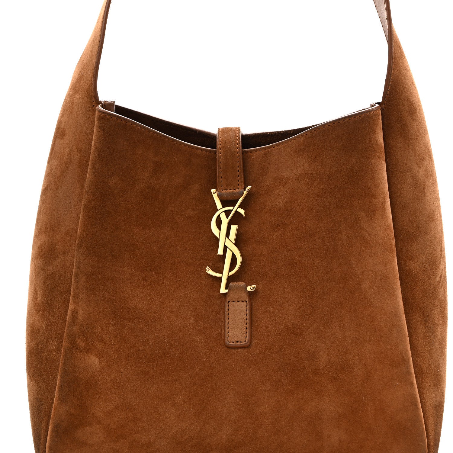 Saint Laurent Suede Small Le 5 A 7 Soft Hobo Snuff 7 of 11