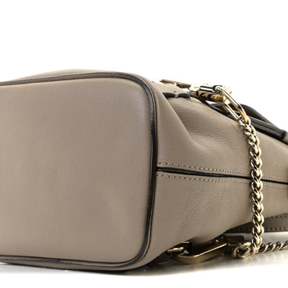 Chloe Suede Calfskin Mini Faye Backpack Motty Grey 8 of 10