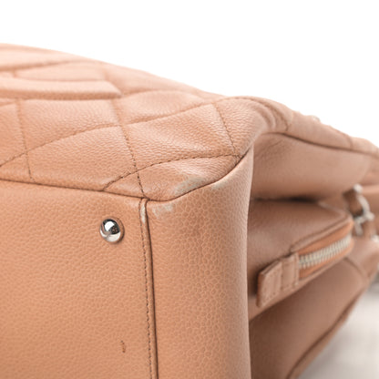 Chanel Caviar Quilted Timeless CC Shopping Tote Beige 10 of 17