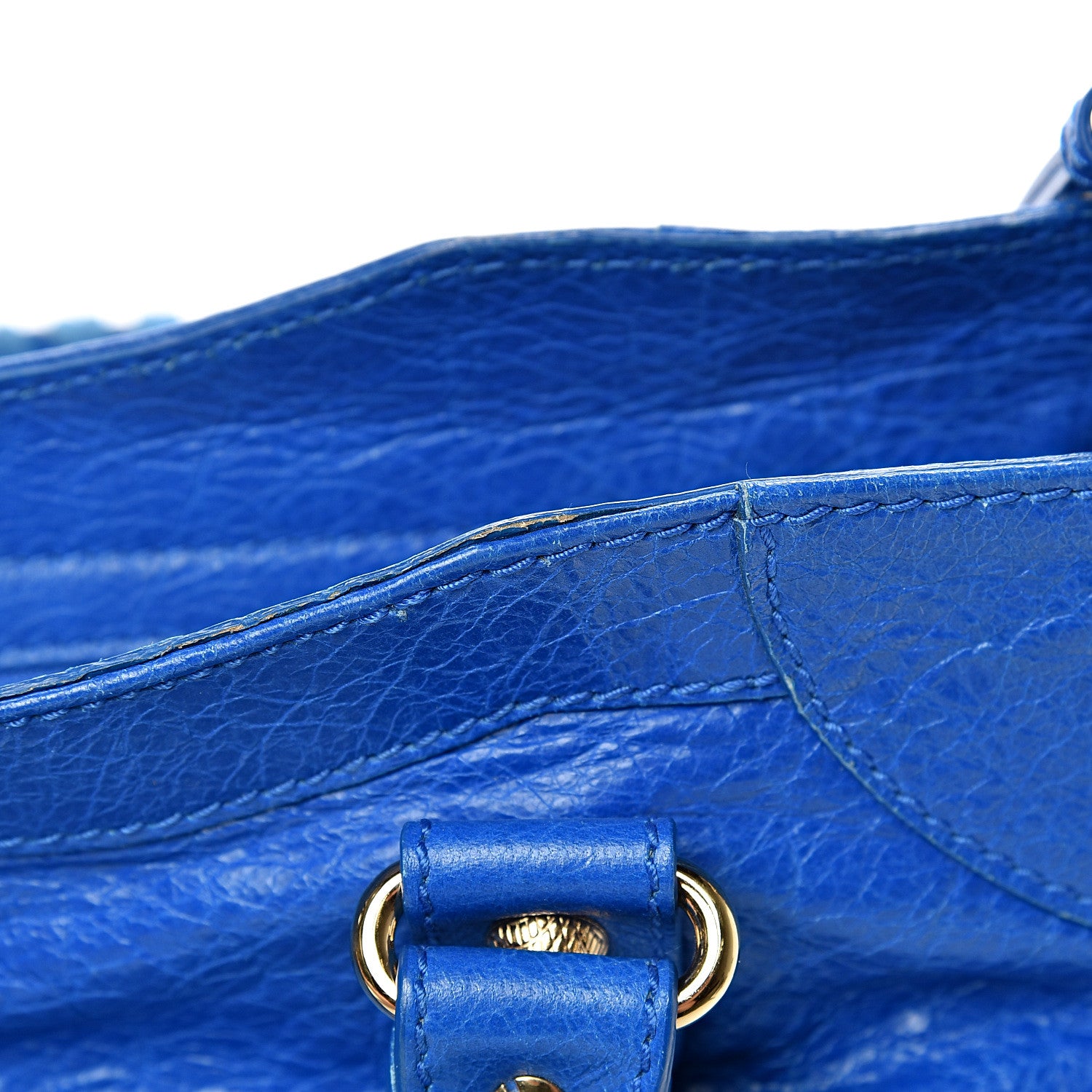 Balenciaga Agneau Giant 12 Gold Hardware Velo Bleu Lazuli 13 of 14