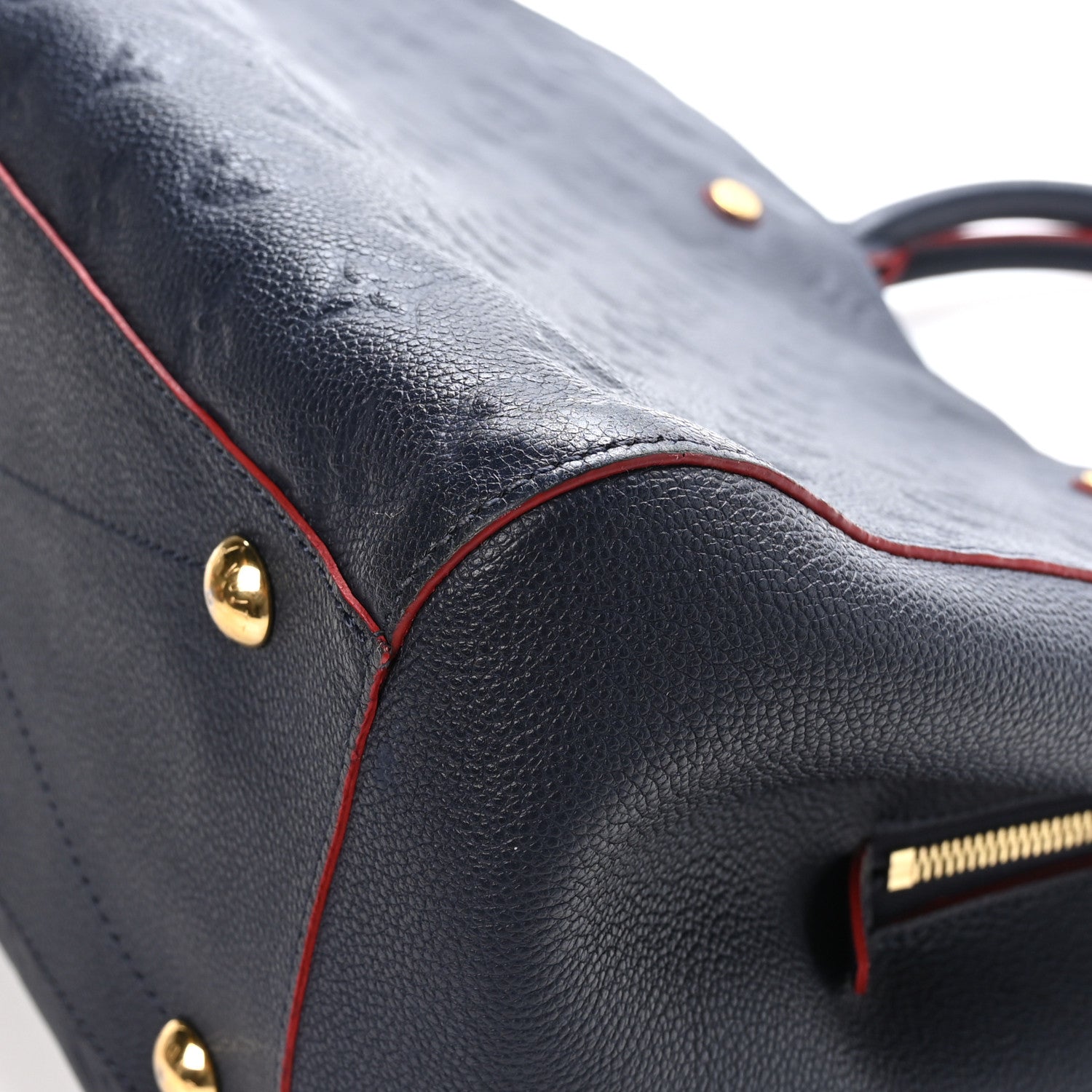 Louis Vuitton Empreinte Montaigne GM Marine Rouge 13 of 13