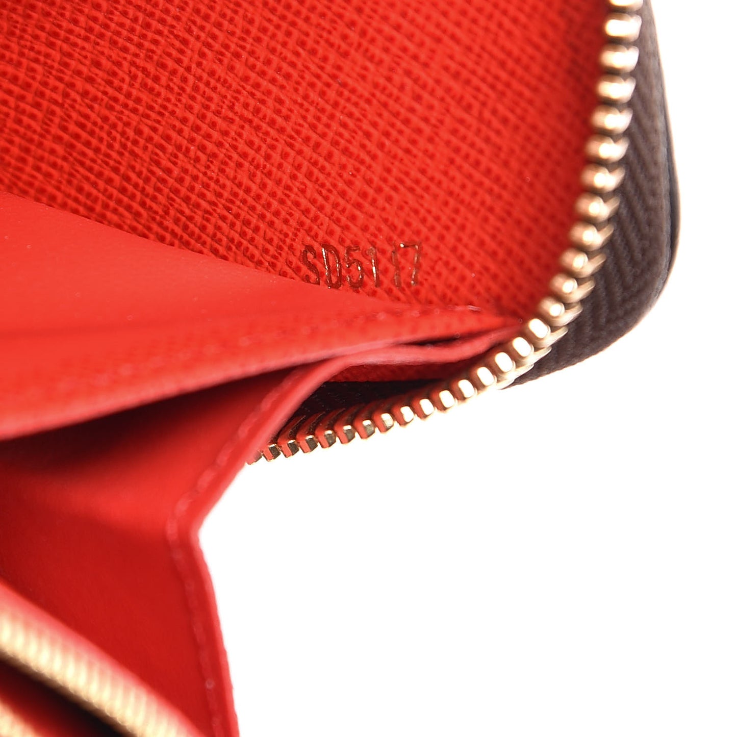 Monogram Zippy Wallet Coquelicot