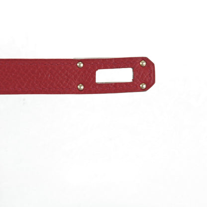Hermes Epsom Kelly Longue Wallet Rouge Vif 6 of 10