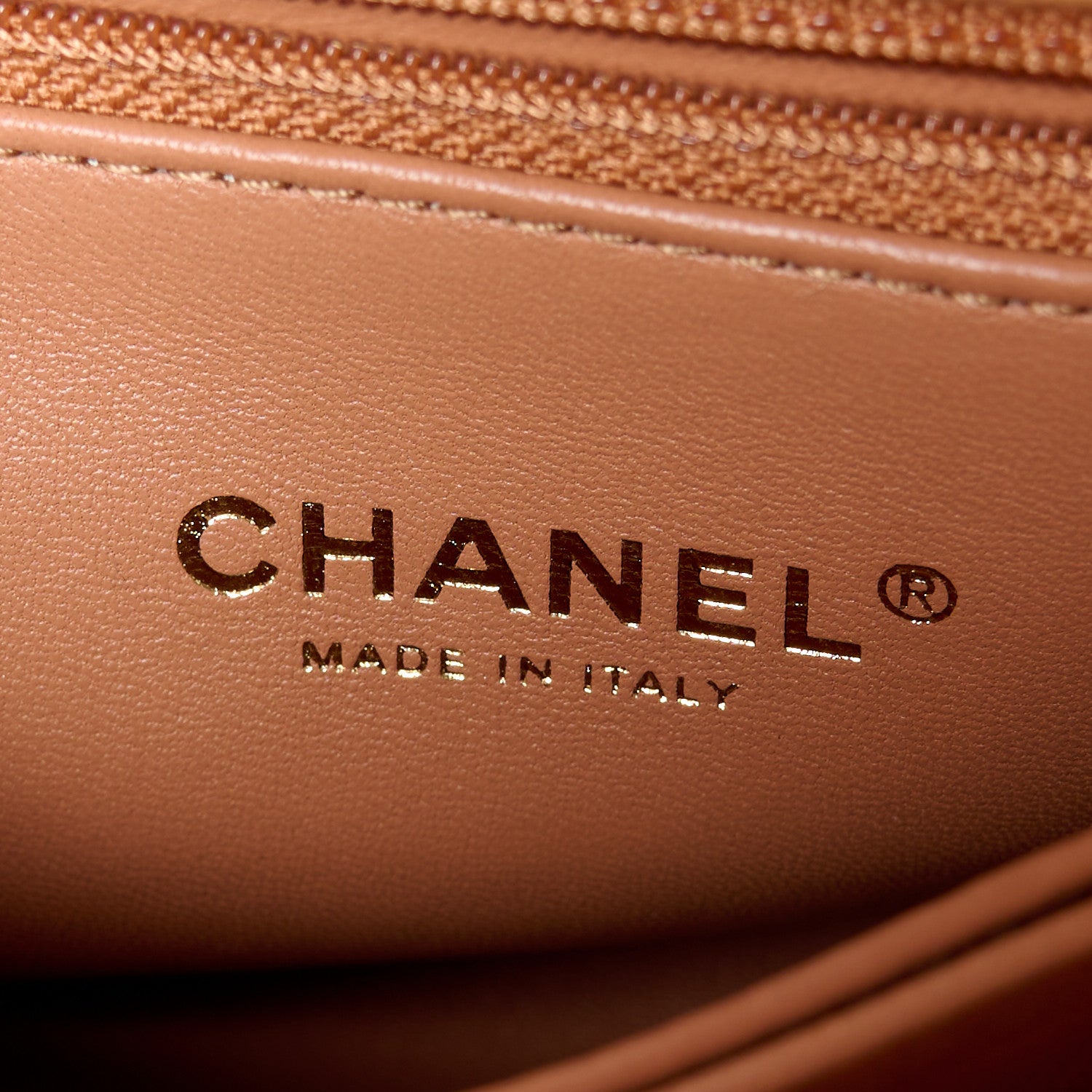 Chanel Caviar Quilted Lizard Embossed Mini Coco Handle Flap Brown 7 of 12