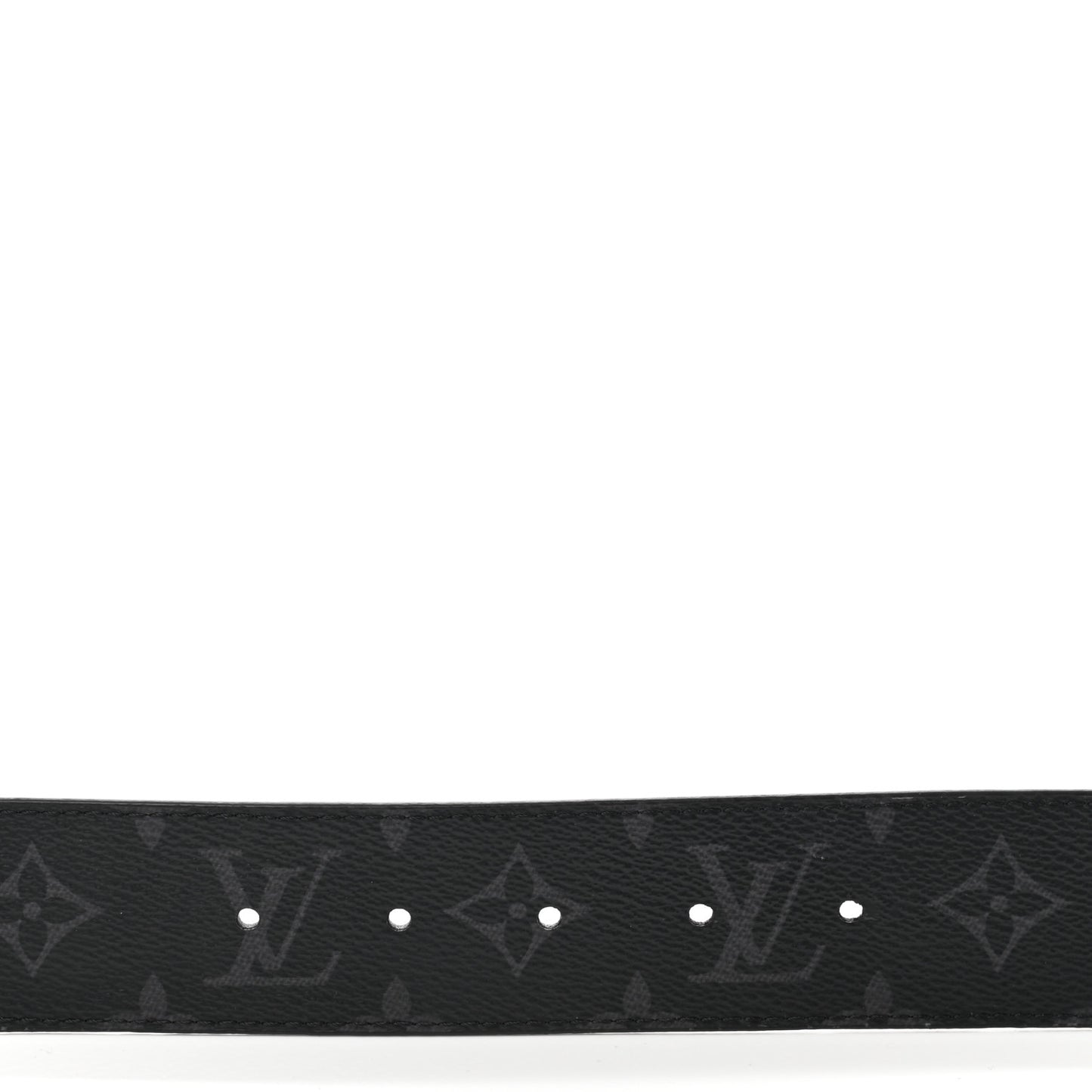 Monogram Eclipse Taigarama 40mm LV Initiales Reversible Belt 110 44 Black