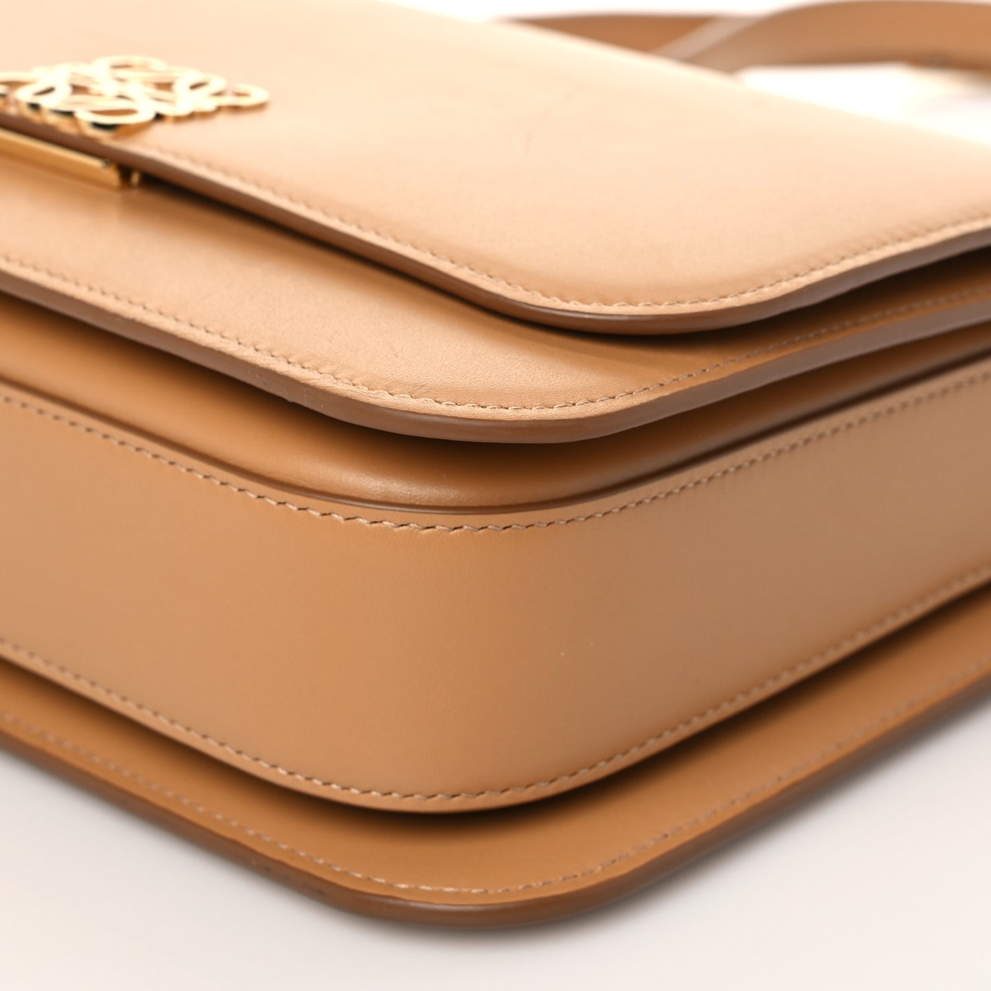 Silk Calfskin Goya Bag Warm Desert