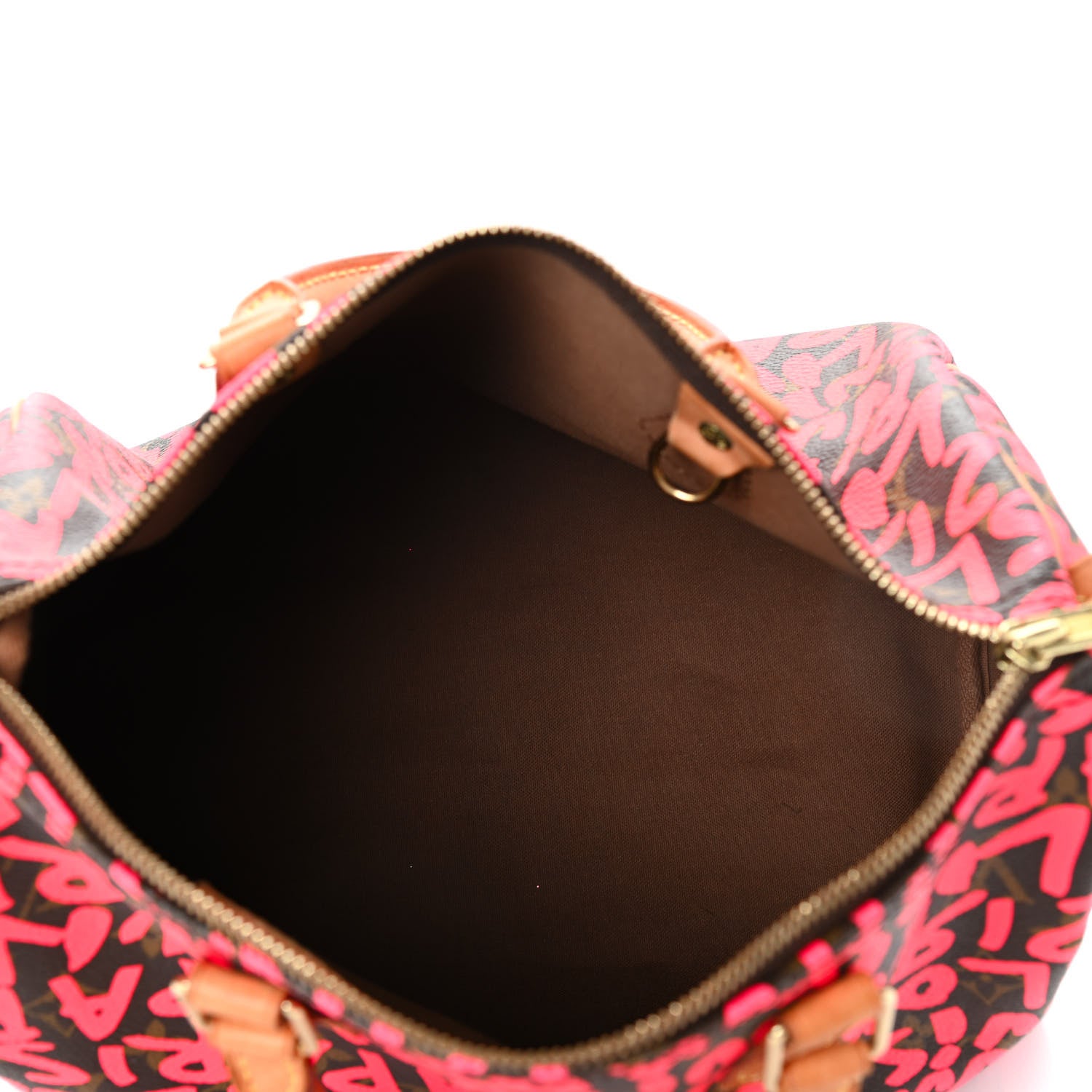 Louis Vuitton Monogram Graffiti Speedy 30 Fuchsia 4 of 4