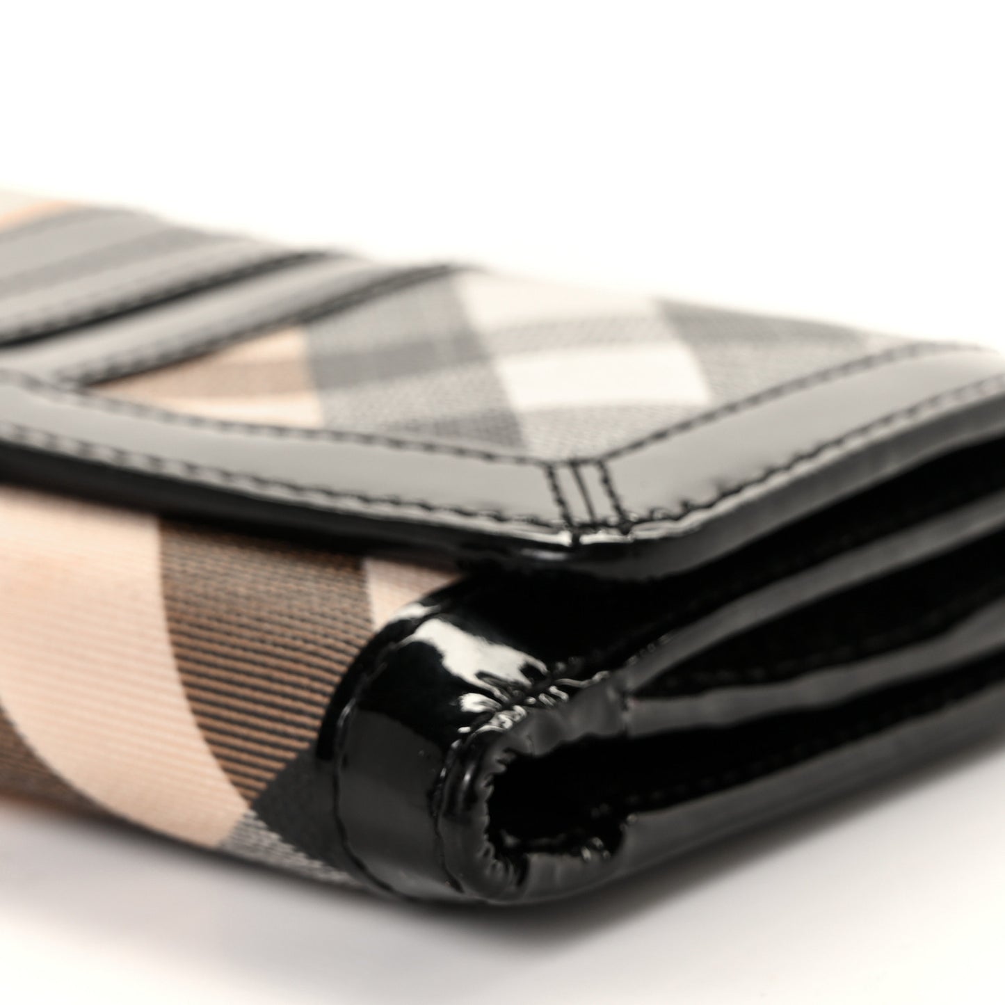 Nova Check Penrose Continental Wallet Black