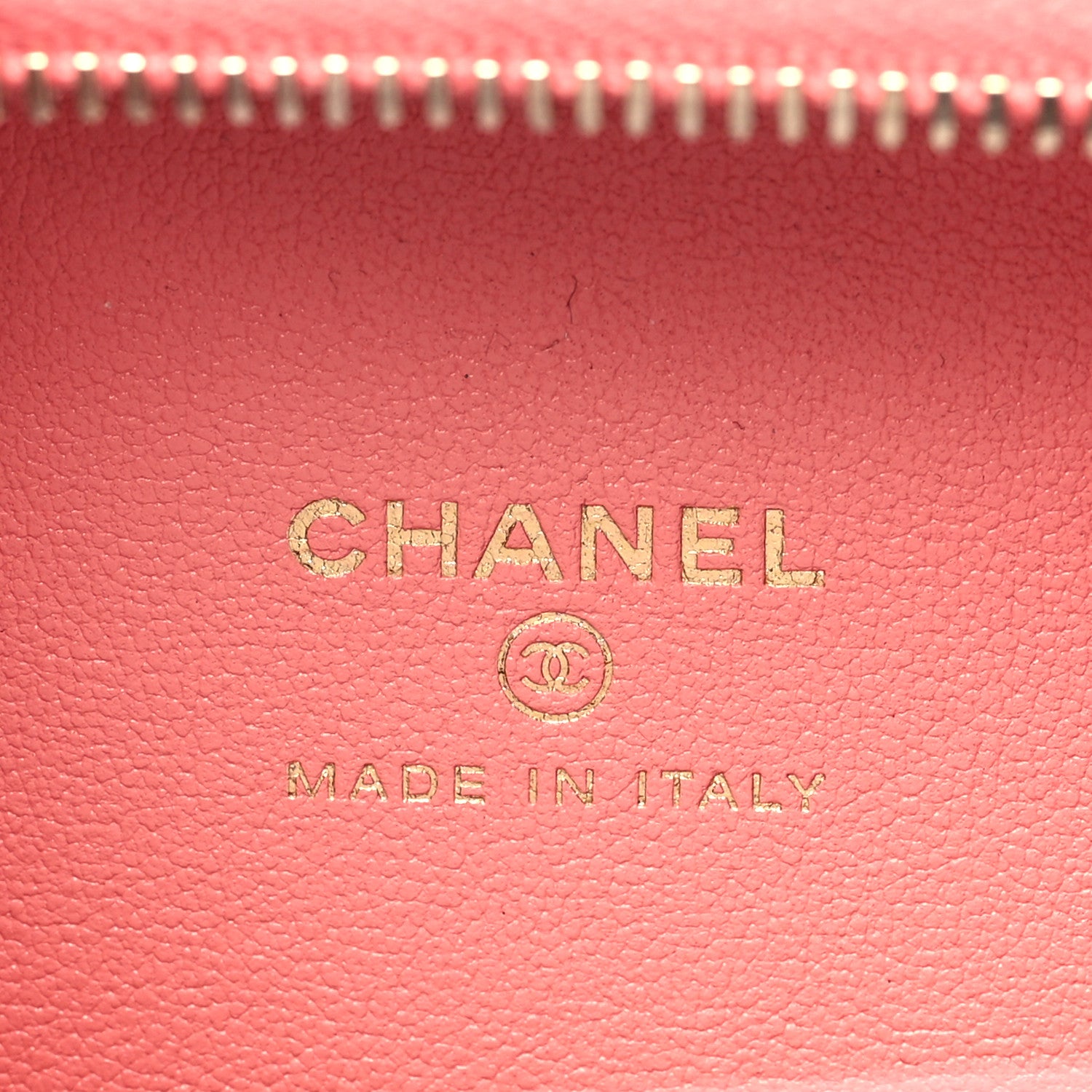 Chanel Lambskin Quilted Top Handle Mini Vanity Case Pink 6 of 10