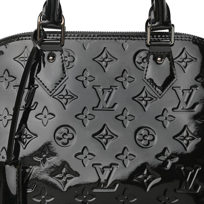 Louis Vuitton Vernis Alma PM Black 6 of 9