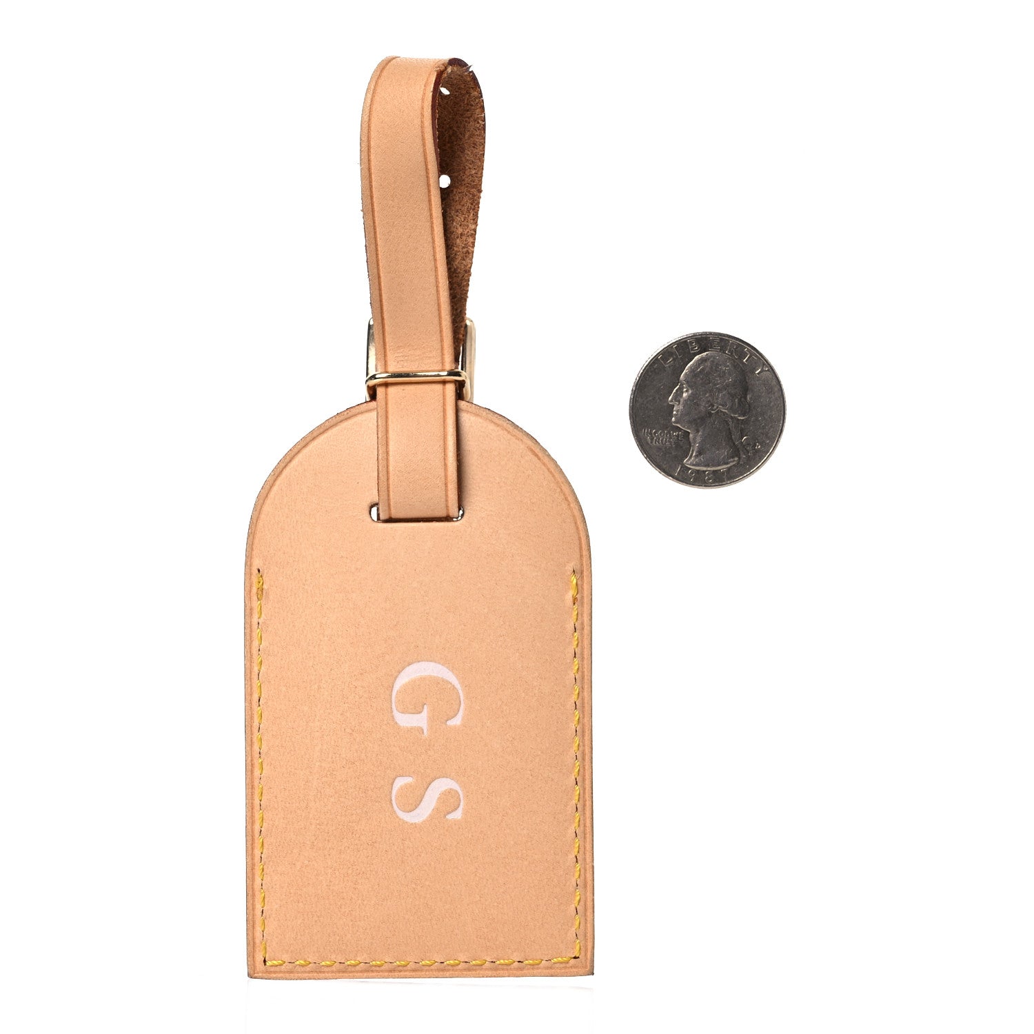 Louis Vuitton Vachetta Luggage Tag 2 of 7