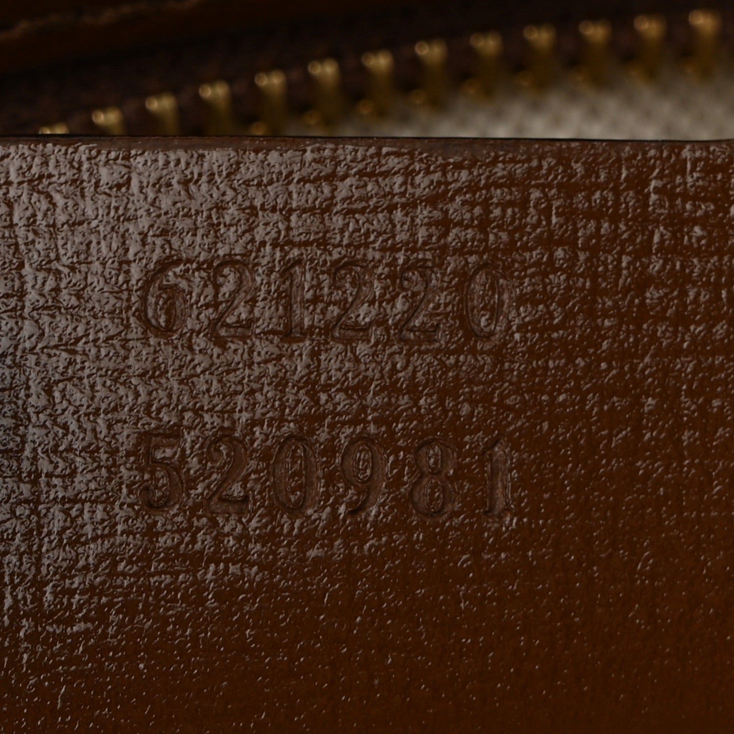Gucci GG Supreme Monogram Azalea Calfskin Small Horsebit 1955 Top Handle Bag Beige Ebony Brown Sugar 13 of 19