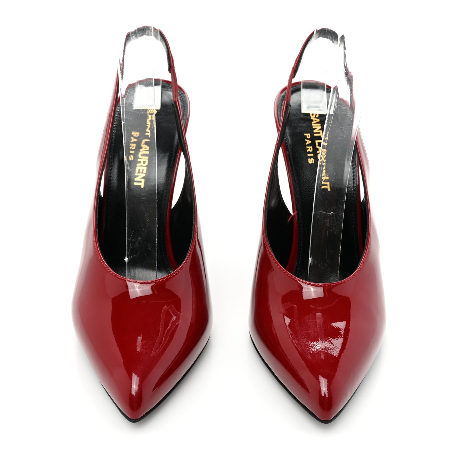Patent Venus 110 Slingback Pumps 37 Hot Red