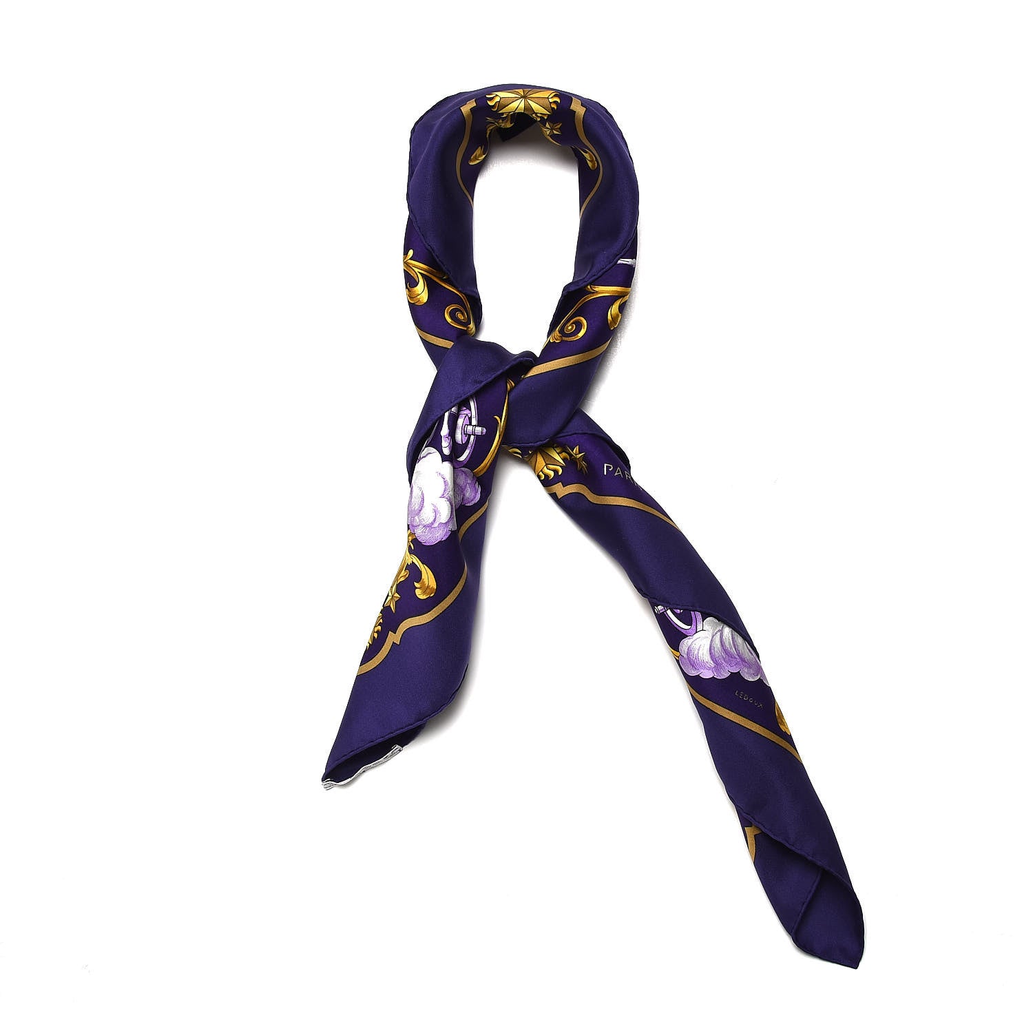 Hermes Silk Cosmos Scarf 90 3 of 7