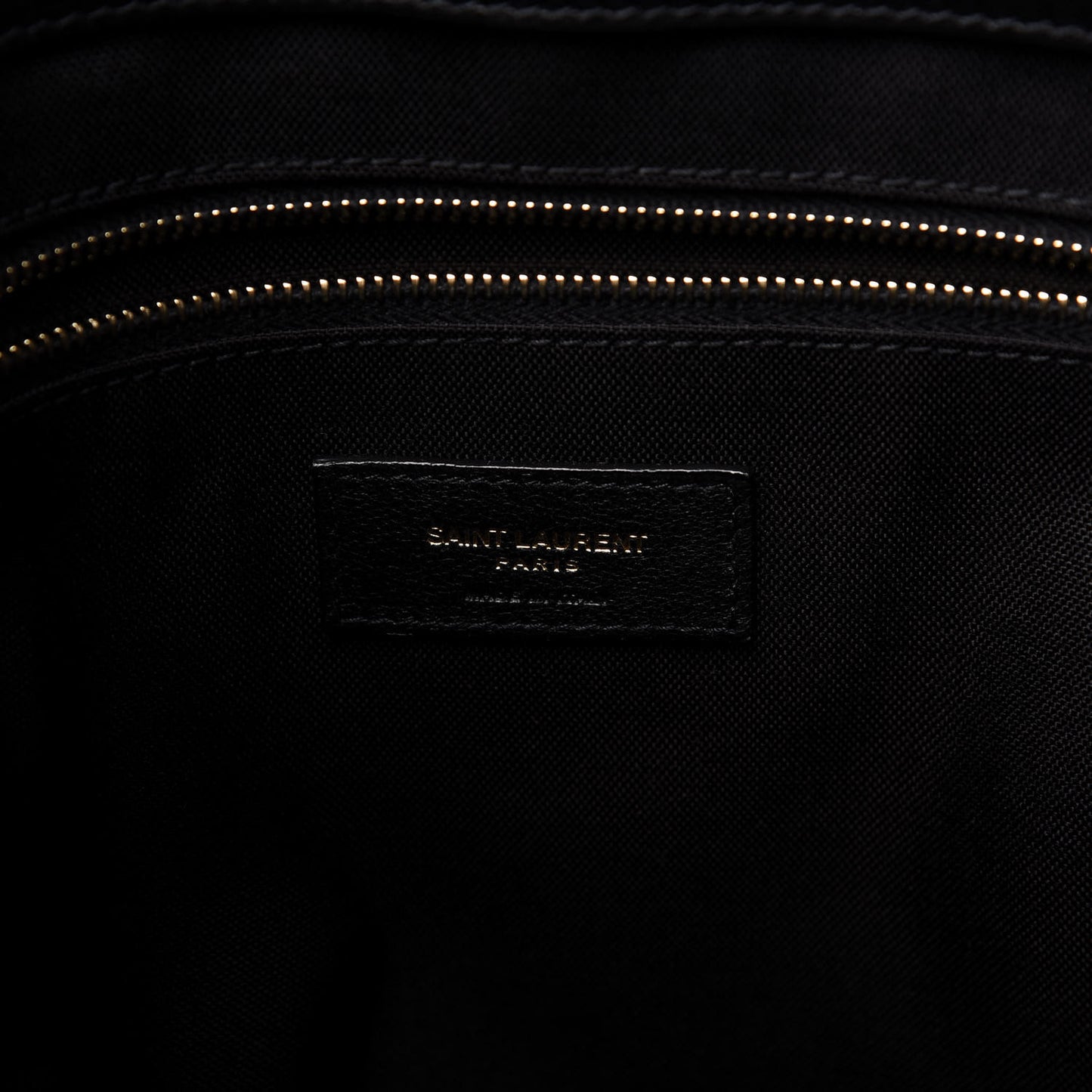 Calfskin Small Daily Cabas Shopping Tote Black